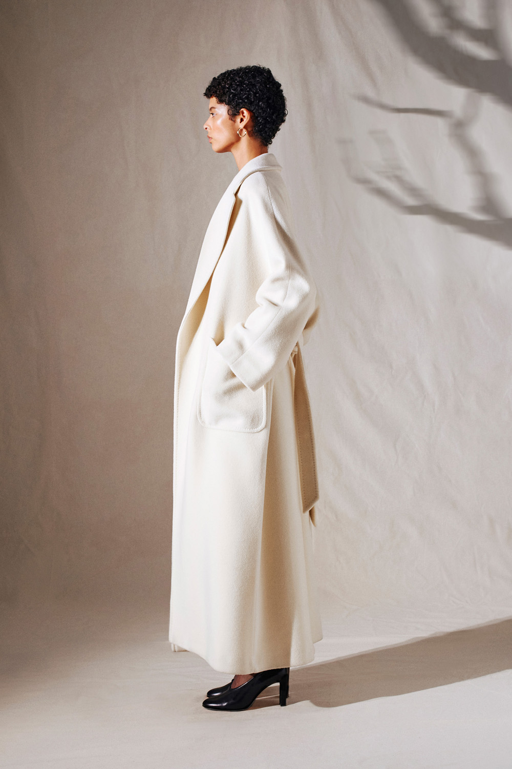 コート TAGLIATORE Woman Coat Ecru JOLECCD70015U A1345 Woman - Tagliatore
